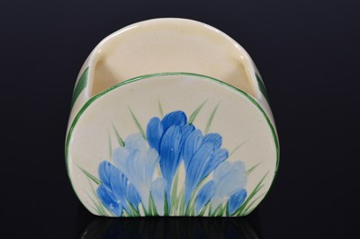 Lot 111 - An Art Deco period Wilkinson pottery Bizarre coffee set for six designed by Clarice Cliff