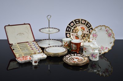 Lot 151 - A collection of Royal Crown Derby porcelain and other ceramics