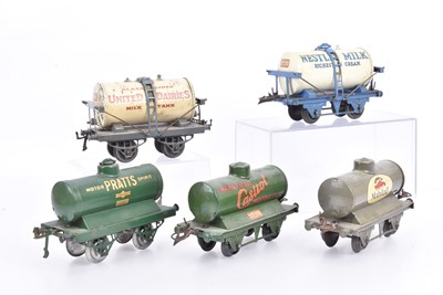 Lot 267 - Hornby 0 Gauge Tank Wagons