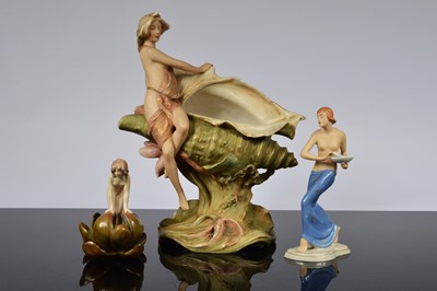 Lot 186 - Three Royal Dux figurines