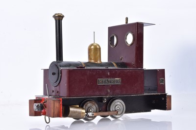 Lot 319 - An 0 Gauge Live Steam spirit-fired 0-4-0 Tank Locomotive by 'Cuckoo's Nest' (Archangel)