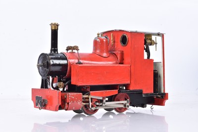 Lot 320 - An 0 Gauge Live Steam gas-fired 0-4-0 Tank Locomotive by Roger Marsh