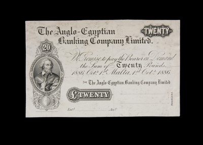 Lot 54 - Malta, The Anglo-Egyptian Banking Company Limited