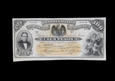 Lot 65 - Mexico, El Banco De Londres Mexico Y Sud America