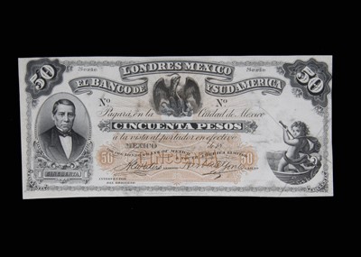 Lot 66 - Mexico, El Banco De Londres Mexico Y Sud America