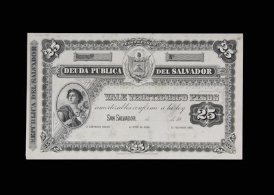 Lot 74 - El Salvador, Deuda Publica Del Salvador