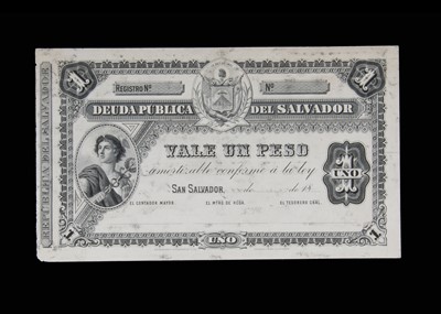 Lot 76 - El Salvador, Deuda Publica Del Salvador