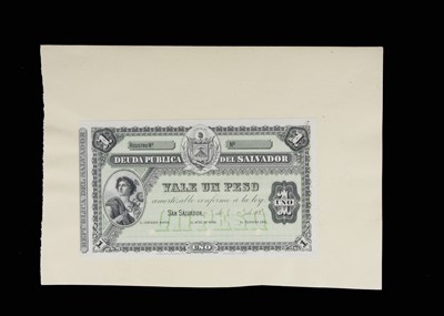 Lot 77 - El Salvador, Deuda Publica Del Salvador