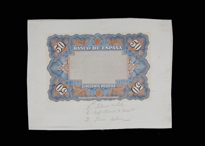 Lot 93 - Spain, Banco De Espana