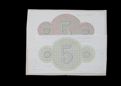 Lot 181 - Two interesting early 20th century hand printed printer's proof prints