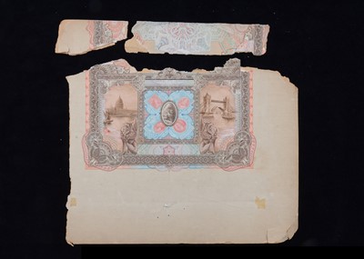 Lot 244 - An interesting hand drawn and painted model design