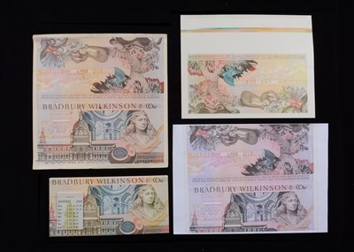 Lot 250 - A 1980s Bradbury Wilkinson & Co Ltd annual calendar and three test prints