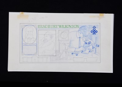 Lot 266 - A design for a Bradbury Wilkinson & Co Ltd Annual Calendar by Richard Adams