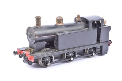 Lot 363 - An 0 Gauge black live-steam spirit-fired 'Burton Leech Jinty' 0-6-0 Tank Locomotive