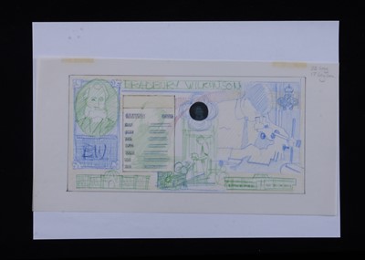 Lot 267 - A design for a Bradbury Wilkinson & Co Ltd Annual Calendar by Richard Adams