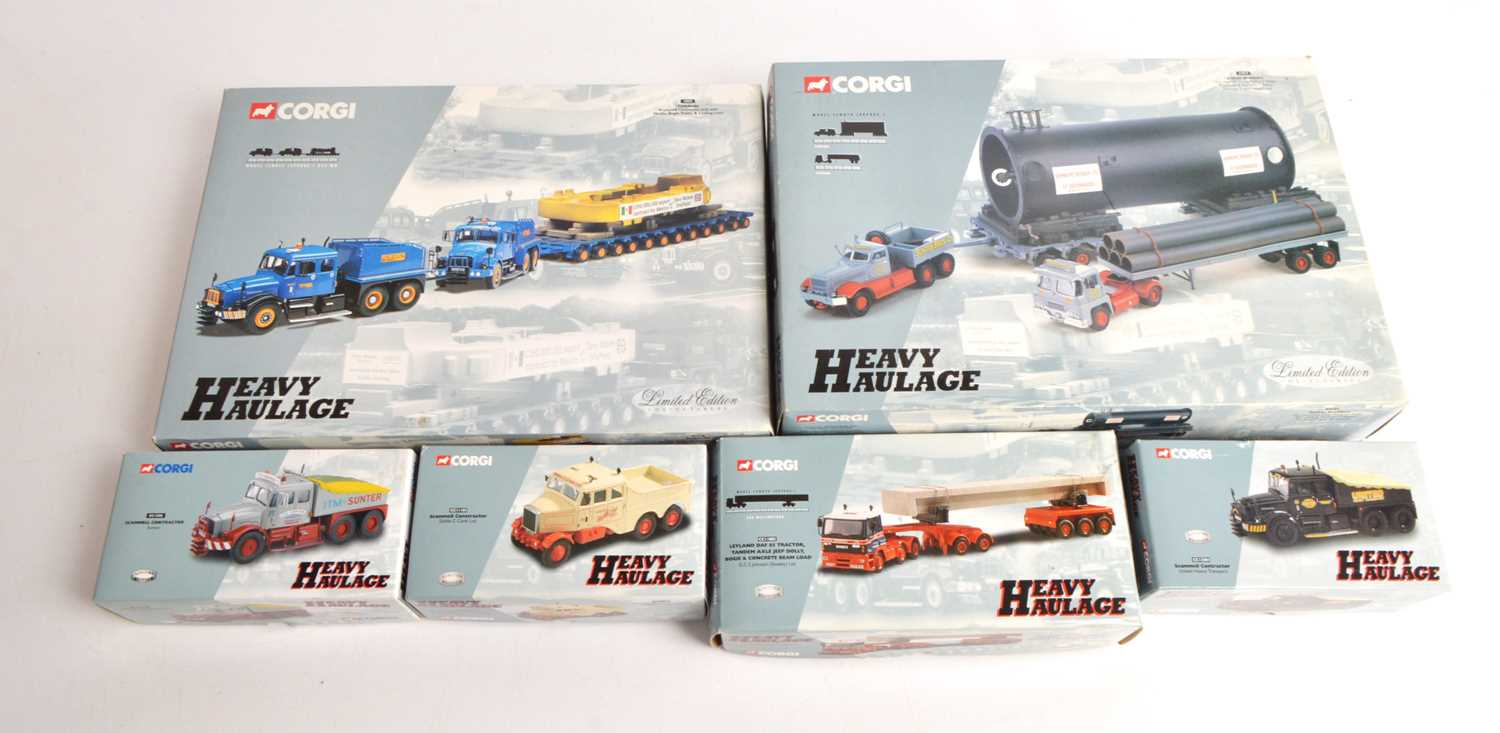 Lot 4 - Corgi Classics Heavy Haulage (6)