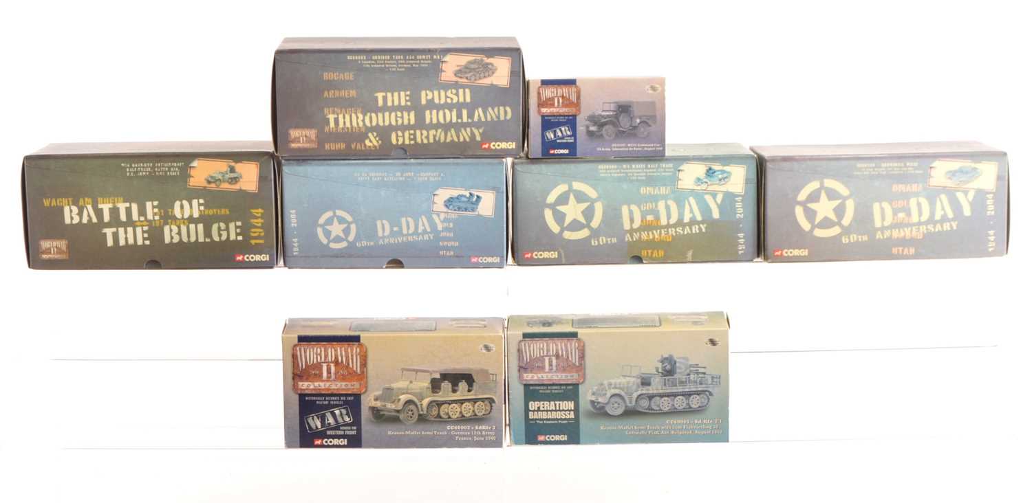 Lot 10 - Corgi WWII Diecast Models (8)