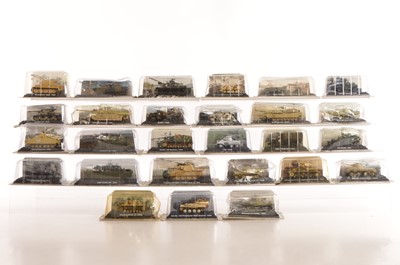 Lot 14 - Modern Diecast Amercom Magazine Issue WWII and Later Military Vehicles (27)