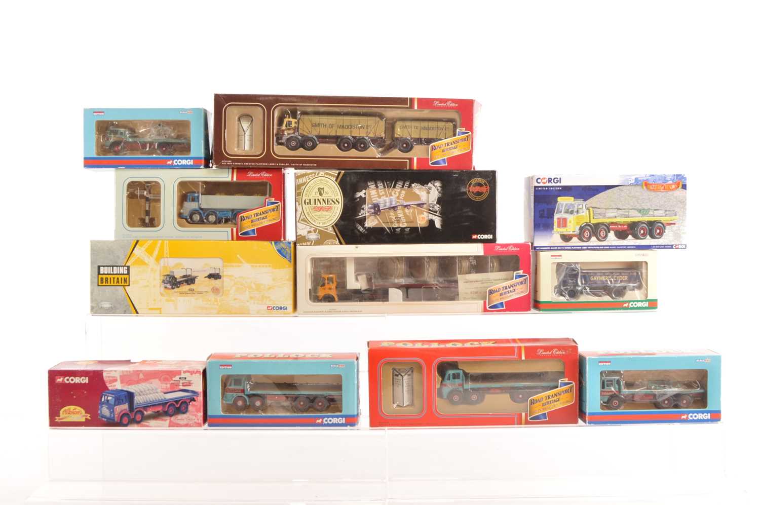 Lot 19 - Corgi Classics Vintage Commercial Vehicles (12)