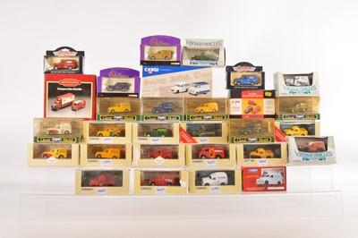 Lot 32 - Modern Diecast Postwar Delivery Vans and Pick Ups (29)