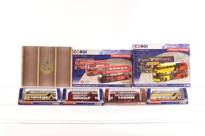 Lot 33 - Corgi Original Omnibus New Bus For London and Harry Potter Buses (8)