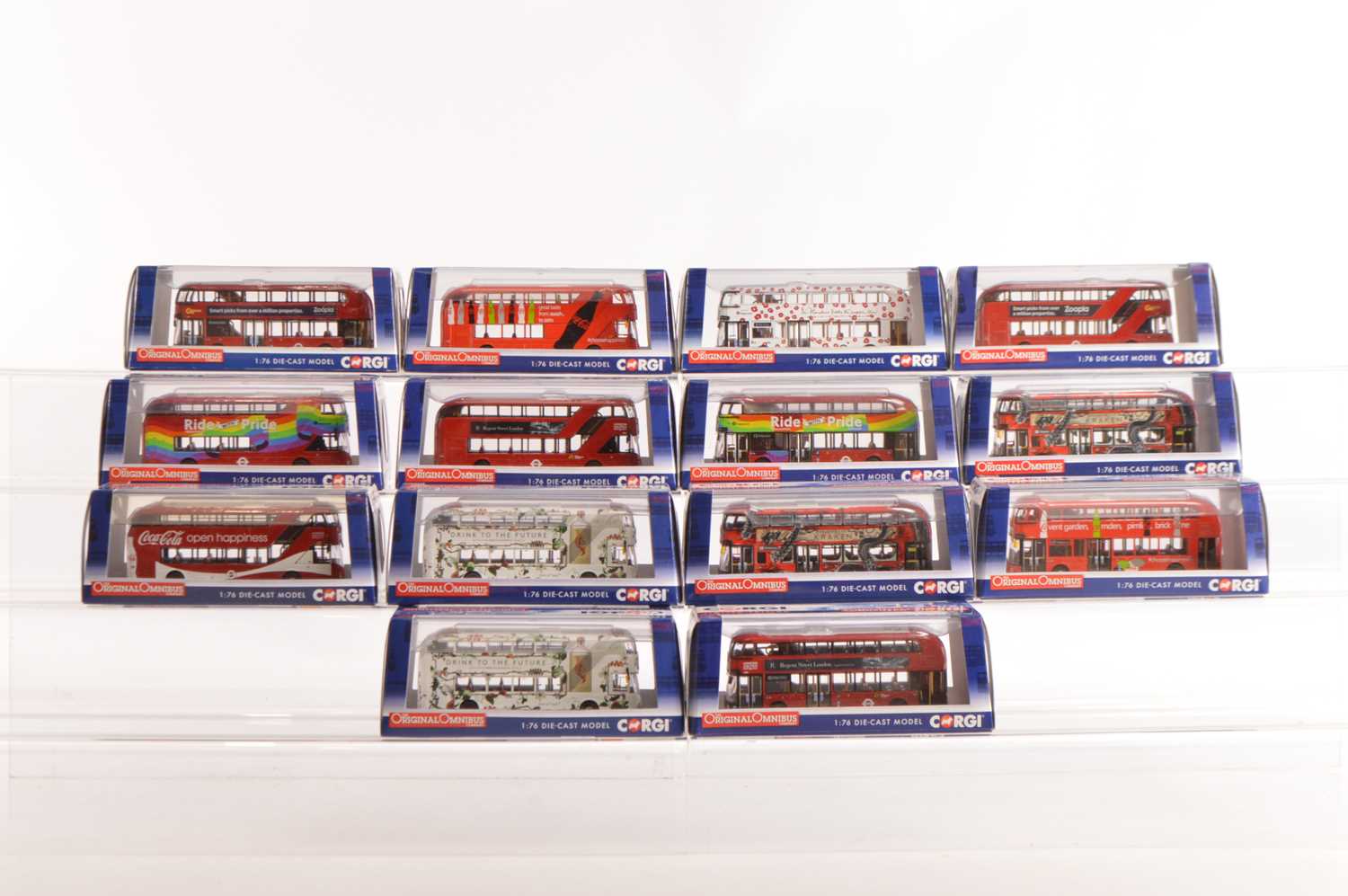 Lot 35 - Corgi Original Omnibus New Routemaster/New Bus For London (14)