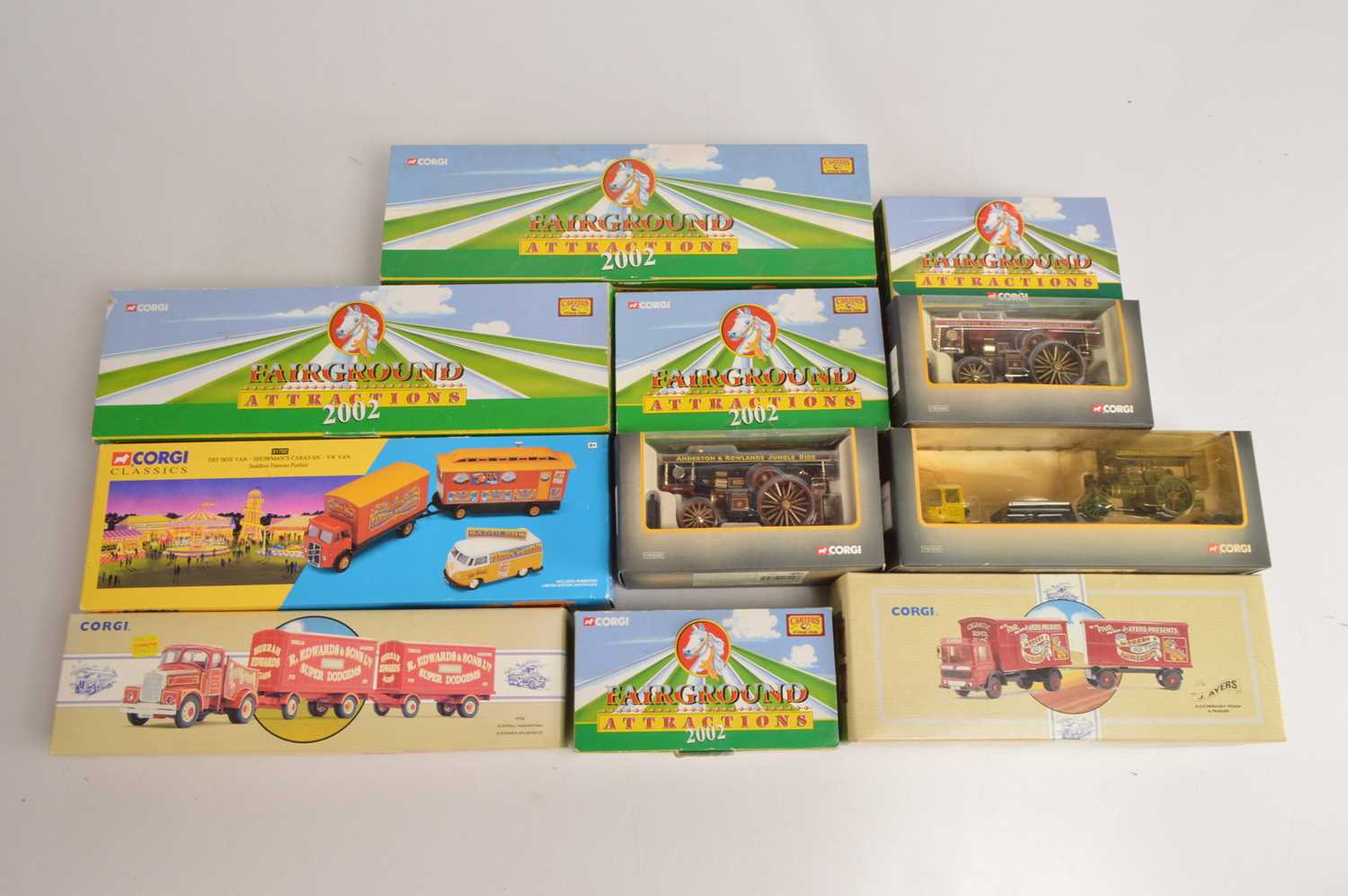 Lot 41 - Corgi Fairground and Vintage Glory of Steam (11)
