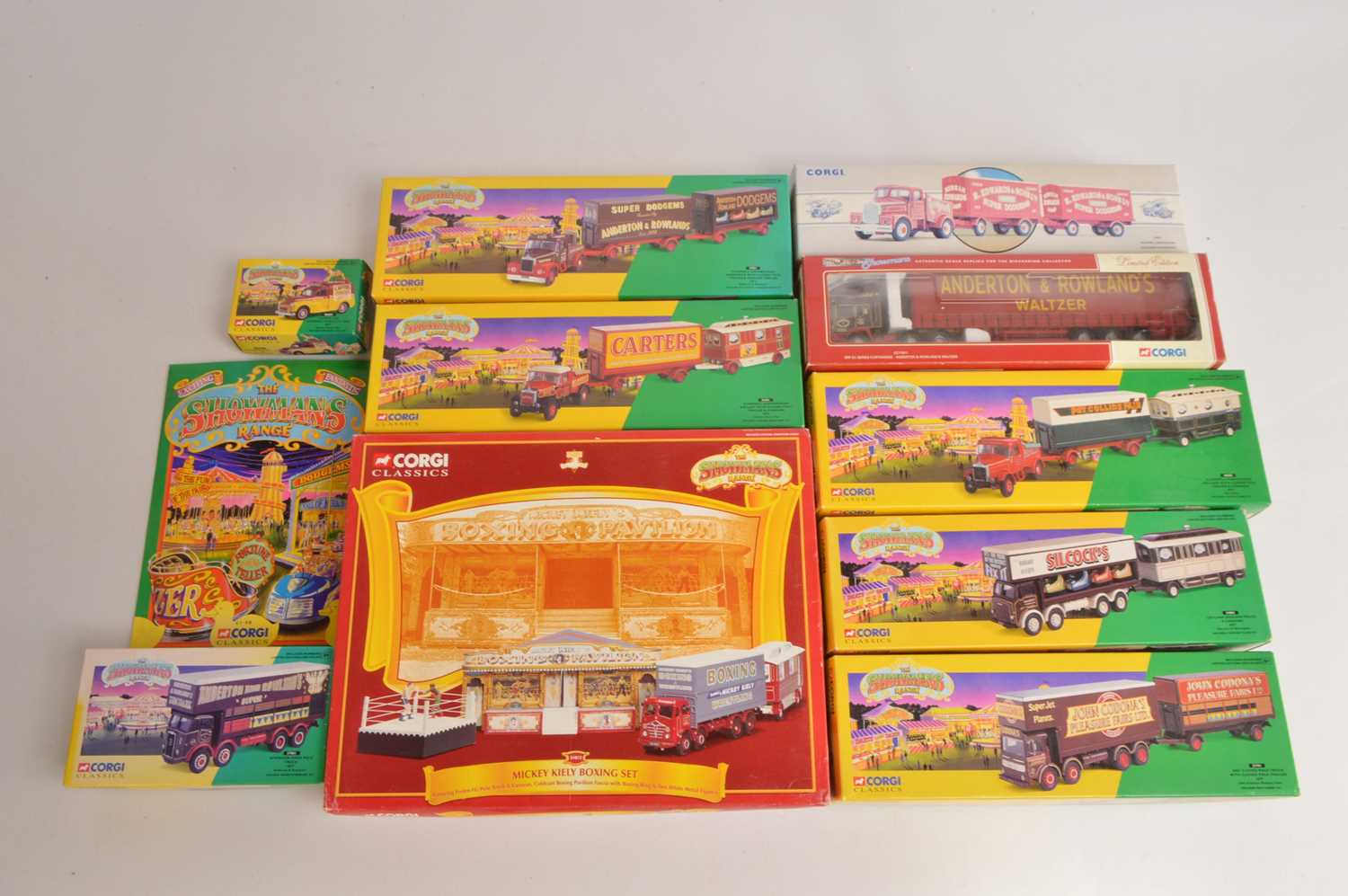 Lot 43 - Corgi Showman's Range and Similar Classics Model (10)