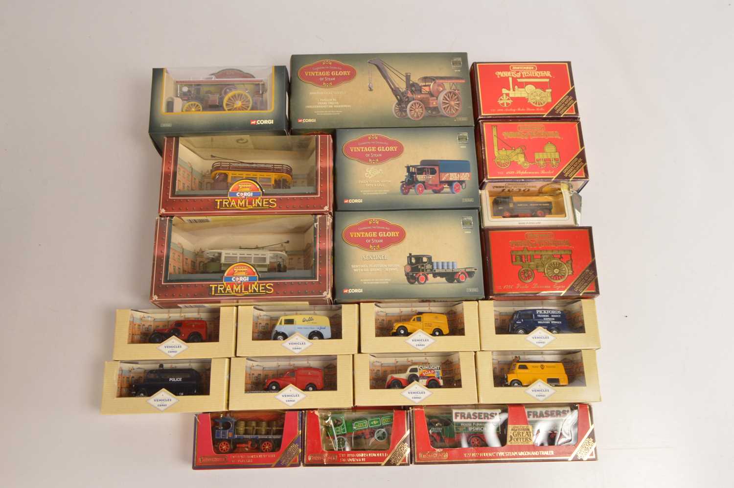 Lot 51 - Corgi and Matchbox Models of Yesteryear Vintage Commercial Vehicles (21)