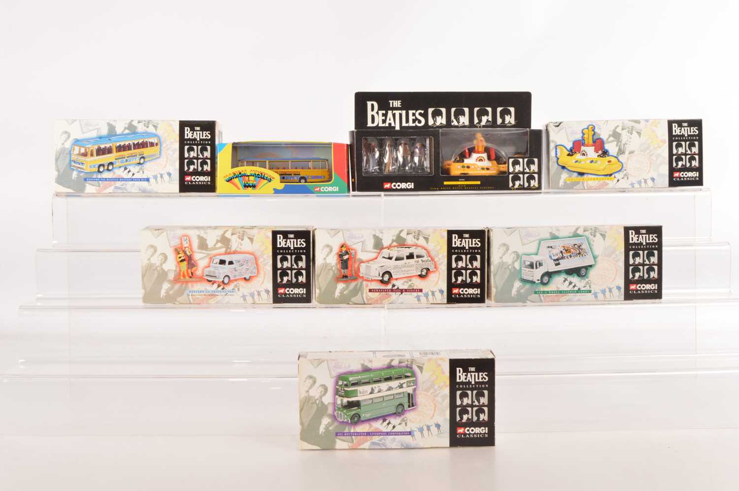 Lot 55 - Corgi The Beatles (8)