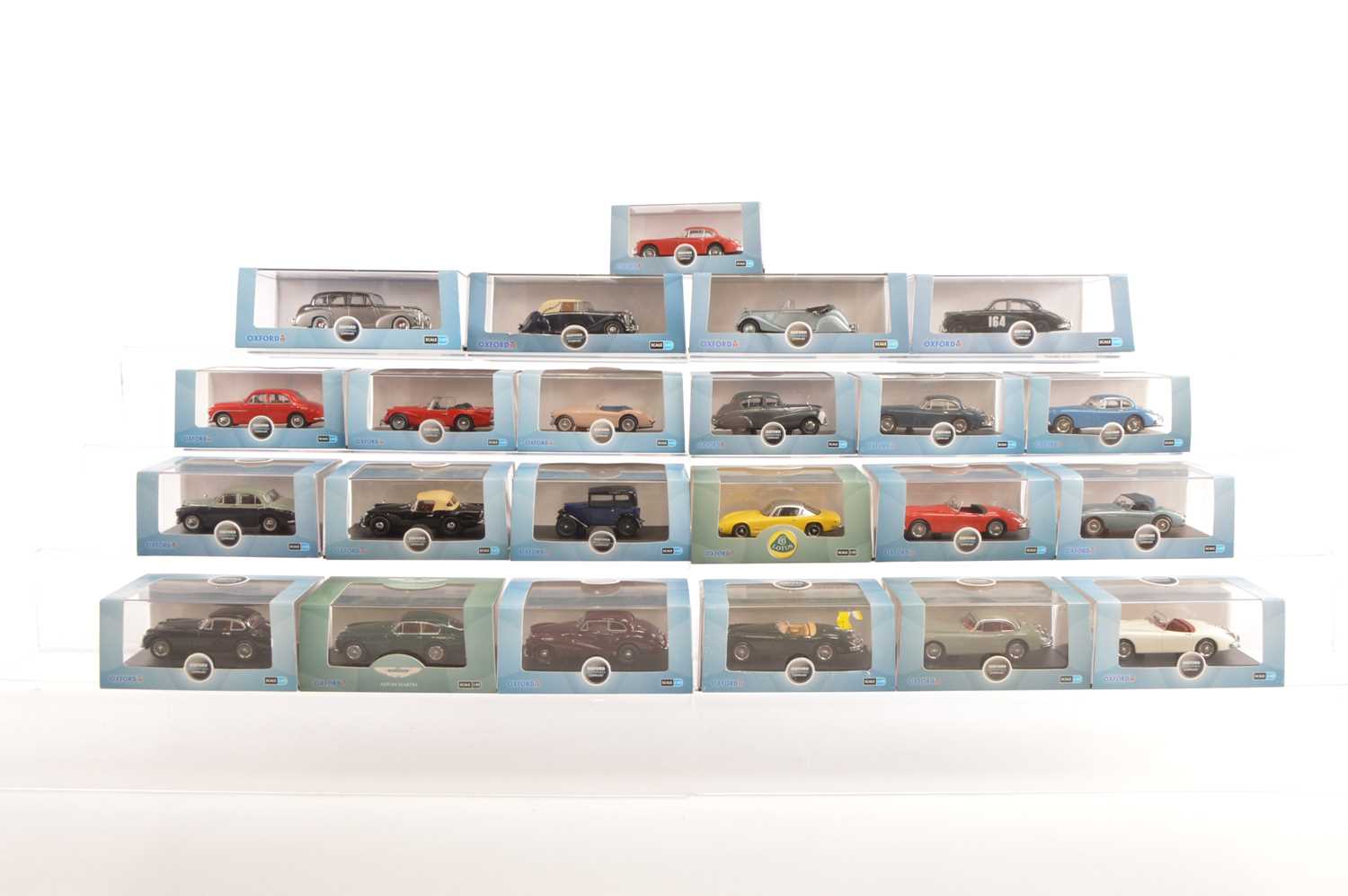 Lot 58 - Oxford Diecast 1:43 Scale Vintage Jaguars and Other Cars  (23)