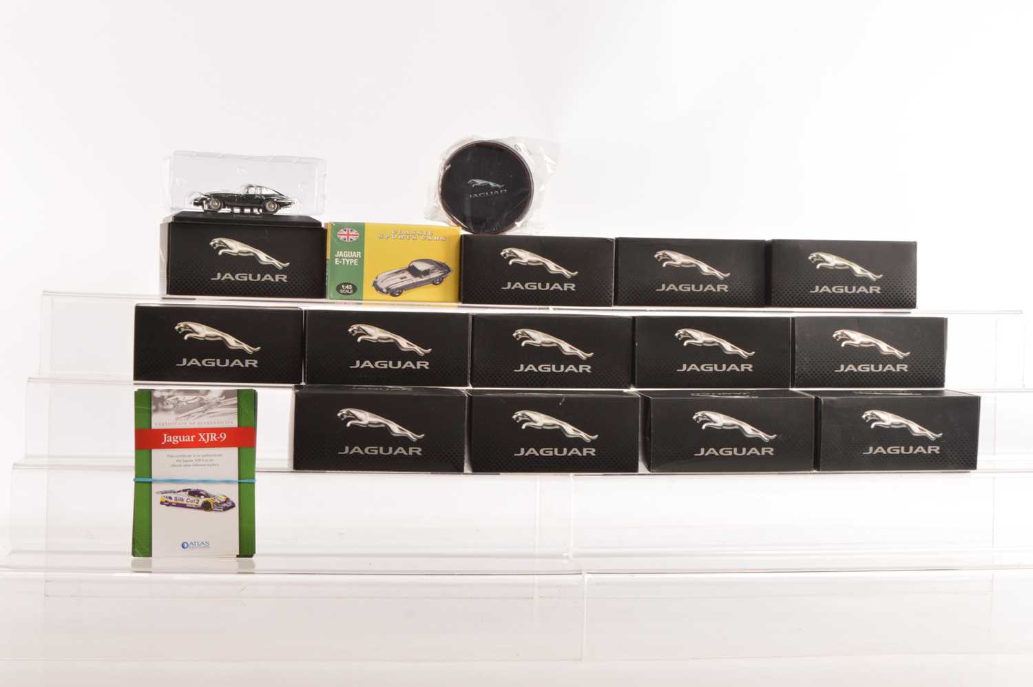 Lot 64 - Atlas Editions Jaguar Series and Aston Martin (14)