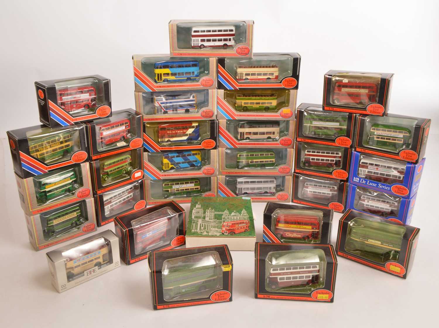 Lot 94 - Exclusive First Editions Southern Region Double Deck Buses 1:76 Scale (32)