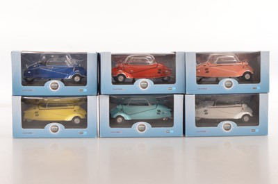 Lot 103 - Oxford Diecast 1:18 Scale Messerschmitt Bubble Cars (6)