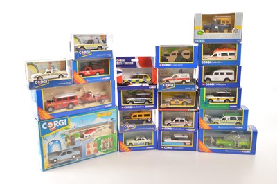 Lot 116 - Corgi and ERTL 1980s/90s Emergency and Military Vehicles (20)