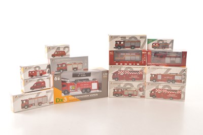 Lot 123 - TINY by Toyeast Ltd 1:50 - 1:76 Scale Fire Services Vehicles