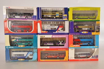 Lot 146 - Creative Master Northcord 1:76 Scale Modern Double and Single Deck Buses (12)