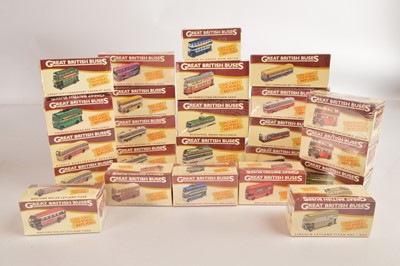Lot 154 - Atlas Editions Great British Buses (24)
