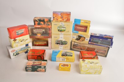 Lot 172 - Modern Diecast Vintage Commercial and Public Transport Vehicles, (19)