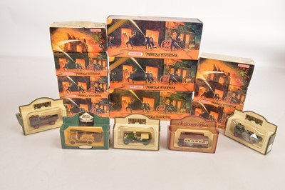 Lot 190 - Matchbox Models of Yesteryear Fire Engine series with Lledo vehicles all in original boxes (15)