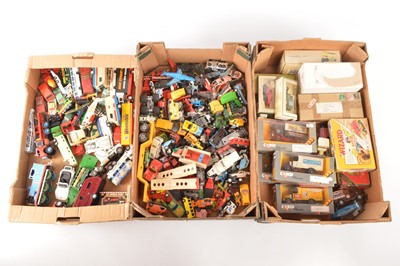 Lot 225 - Corgi Yesteryear and many other diecast and plastic vehicles (qty in 3 boxes)
