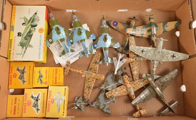 Lot 229 - Dinky diecast Fighter aircraft (16)