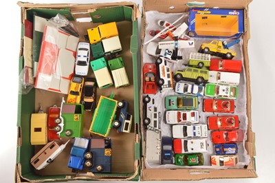 Lot 235 - Corgi Britains and other 1/32 and 1/35 scale vehicles and aircraft (45)