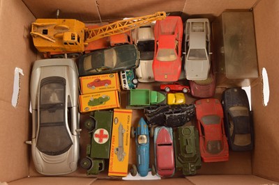 Lot 236 - Playworn Dinky Dublo Dinky Bburago and other diecast vehicles (19)