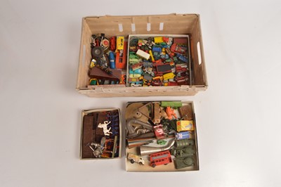 Lot 258 - Collection of 1950's-60's Matchbox Vehicles various toys and Airfix Fort and Figures (qty)