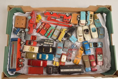 Lot 267 - Postwar and Later Playworn Corgi and Spot On Diecast Vehicles (35)