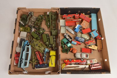 Lot 269 - Postwar and Later Playworn Diecast Vehicles (40+)
