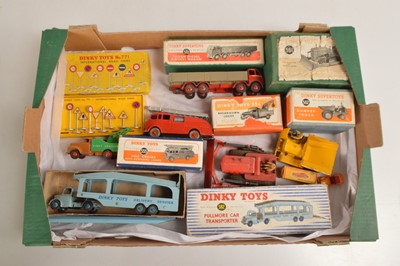 Lot 272 - Pre War and Later Playworn Dinky Diecast Vehicles (20)