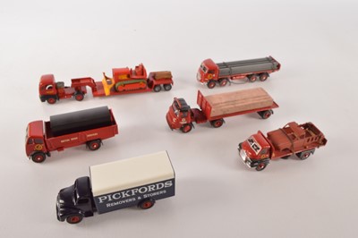 Lot 280 - Dinky and Matchbox Code 3 Commercial Vehicles (6)