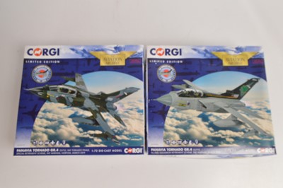 Lot 287 - Corgi Aviation Archive 1:72 Scale Panavia Tornadoes (2)